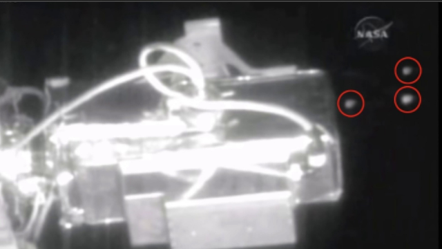 This ISS video of multiple UFOs is over the top brilliant.
