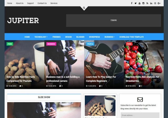Top 5 Free & Best Blogger Templates in 2021 Don't You Dare To Miss Them { All Free }