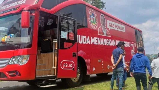 Bus PSI Dilempar Batu, Pelakunya Langsung Tertangkap