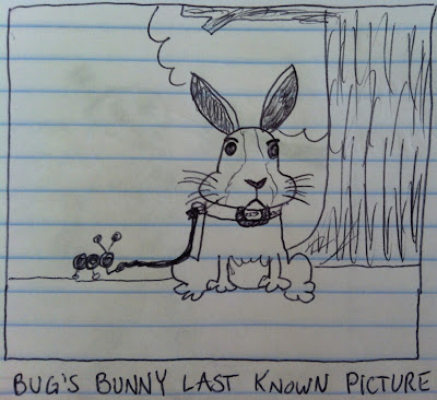 the bug has a bunny