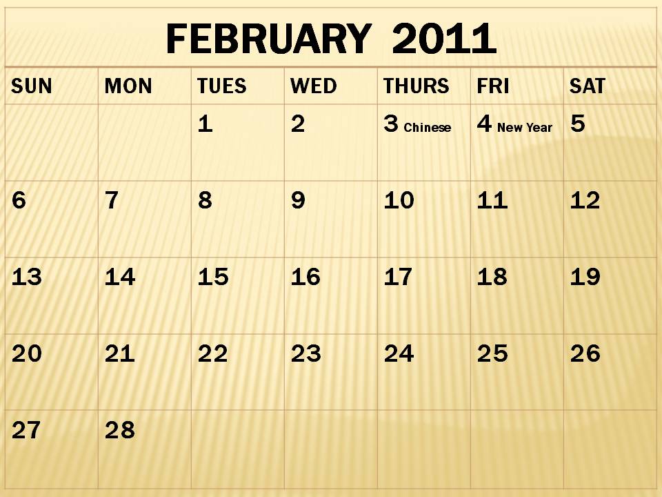 monthly calendar 2011 february. 2011+calendar+february+and