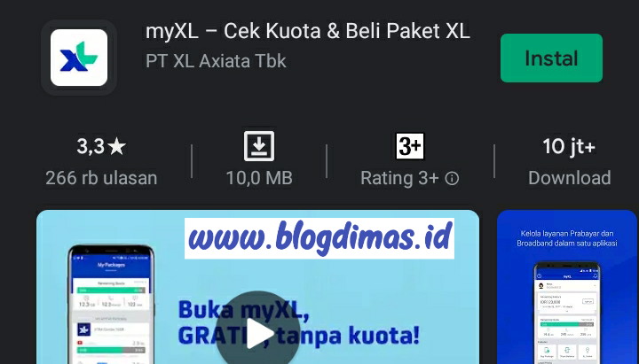 Cara Cek Paket XL Yang Sedang Digunakan