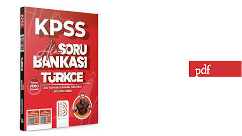 Benim Hocam 2024 Kpss Türkçe Ala Soru Bankası | PDF İNDİR