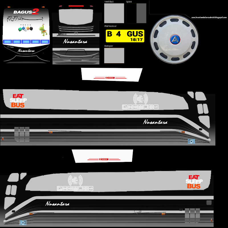 Konsep Terbaru 29+ Stiker Bus Simulator Nusantara