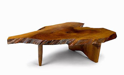 Seattle Wood Furniture on His Unique Furniture Is Famous For Its Use Of Large Slab Wood Pieces