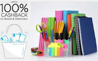 Books & Stationery Upto 100% Cashback - Paytm