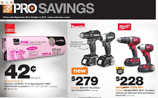 Home Depot Makita Brushless, MilwaukeeM18 +more - Sep 26 - Oct 9