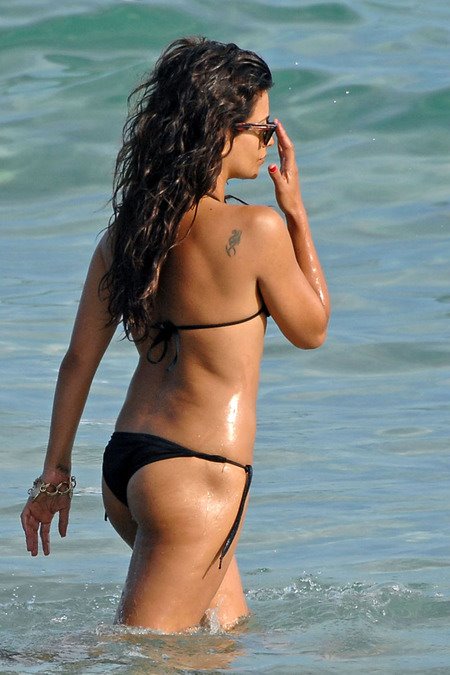 Monica Cruz in a bikini
