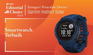 smartwatch terbaik pricebook 2020 garmin instinct solar