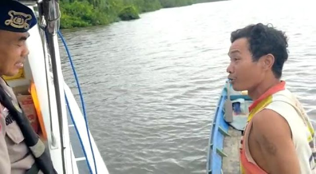 Ditpolairud Polda Kalteng Imbau Nelayan Jaga Ekosistem