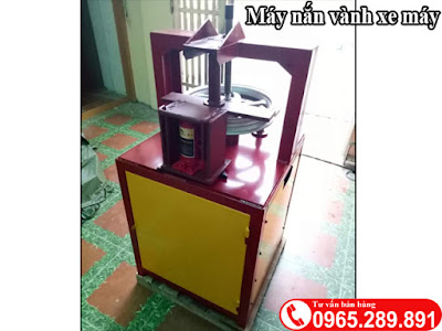 Máy nắn vành đúc xe máy