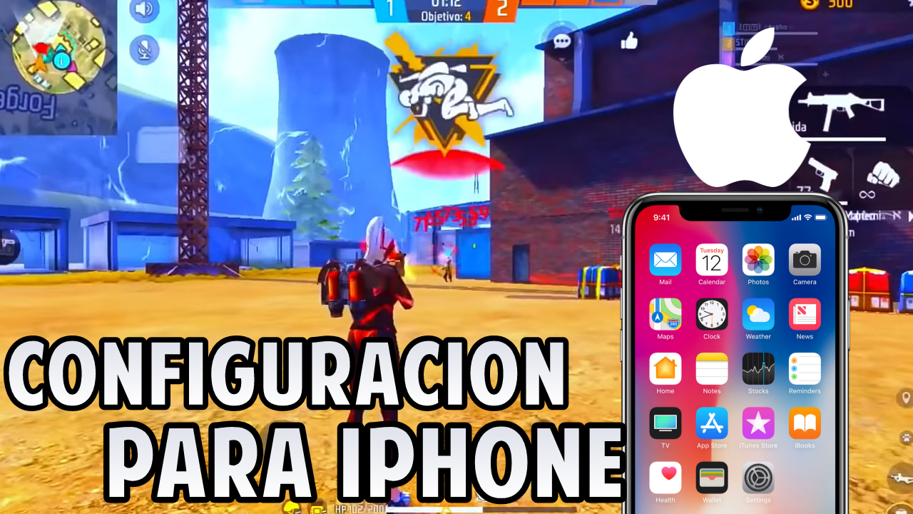 La Mejor Configuración para jugar Free Fire en IPhone 2023