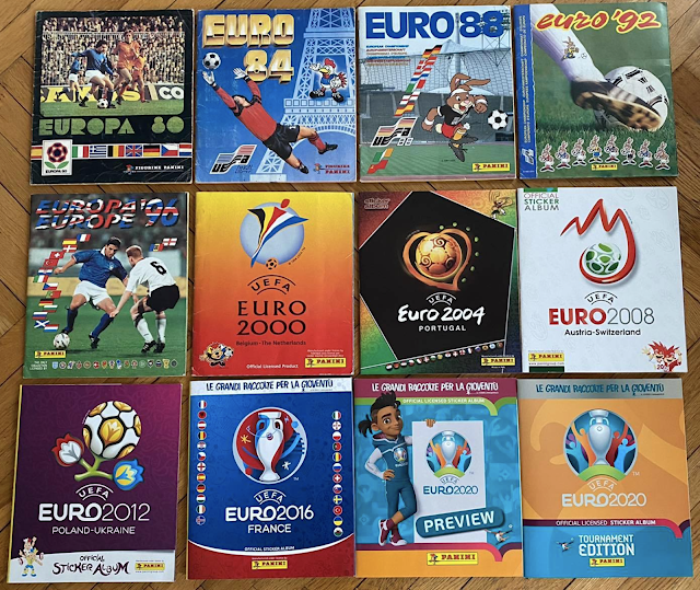 Collezione figurine Panini europei