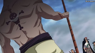 ワンピースアニメ 頂上戦争編 489話 白ひげ | ONE PIECE Episode 489