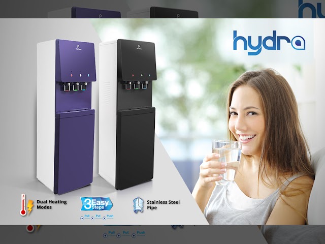 Hydra PWC 778,  Galon Bawah Dispenser Jenis Hybrid dari Polytron