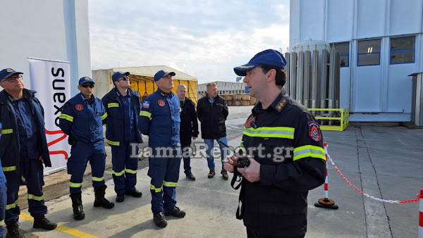 Στυλίδα: Πυρκαγιά σε εργοστάσιο και εγκλωβισμός εργαζομένου (ΒΙΝΤΕΟ-ΦΩΤΟ)