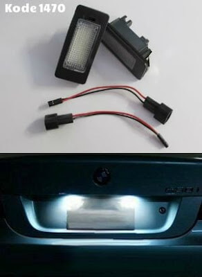 Lampu LED Plat Nomor BMW E39