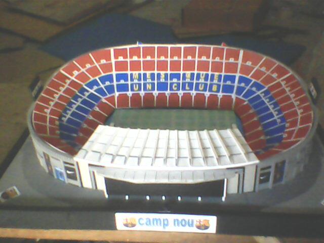 Pembuatan Miniatur Stadion - Galeri Gado Gadoo