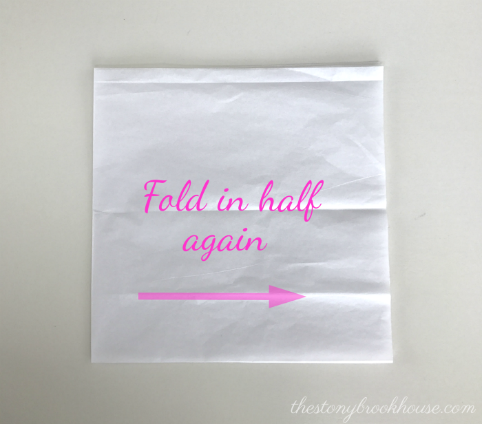 Fold in half again