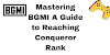 Mastering BGMI A Guide to Reaching Conqueror Rank