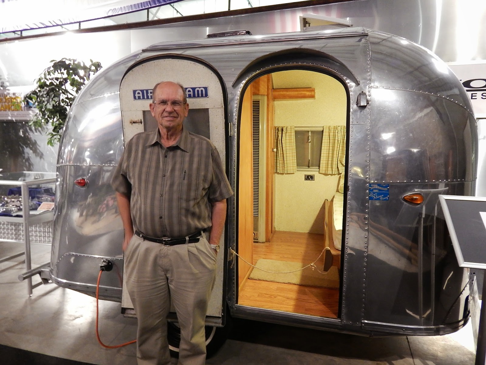 There is every imaginable travel trailer in the museum, from tiny tear  title=