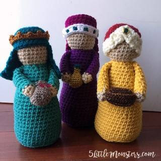 PATRON GRATIS REYES MAGOS AMIGURUMI 31769