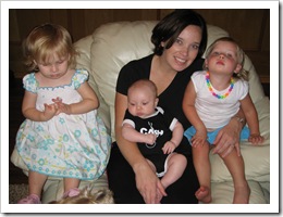 Annabelle, Reid, Jenny & Avery, 6-19-09