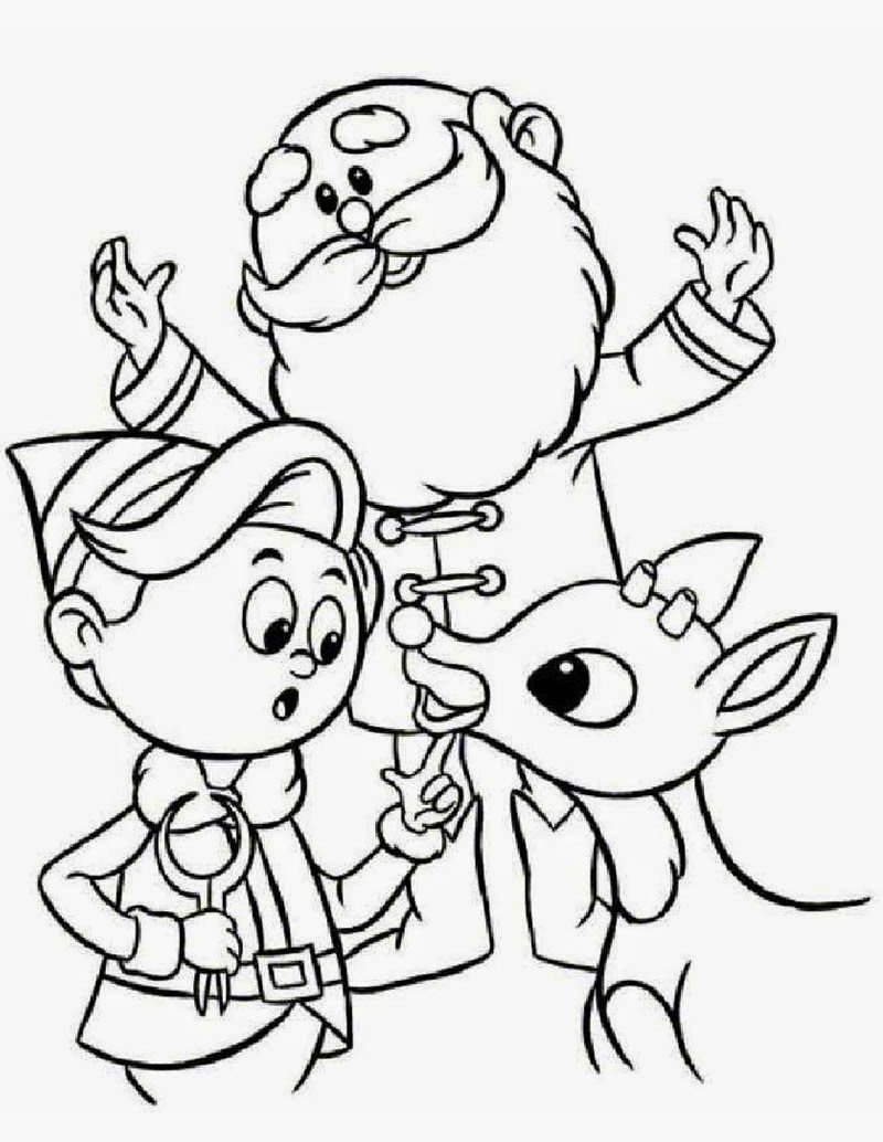 Elves Coloring Pages 10