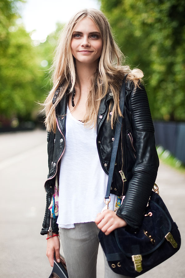 London Fashion Week SS 2012... Cara and Poppy