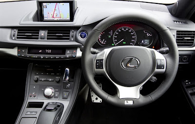 2011 Lexus CT 200h F Sport Interior