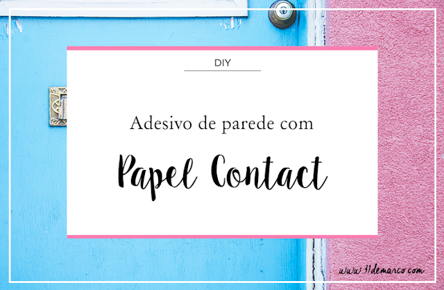 Adesivo de Parede com Contact