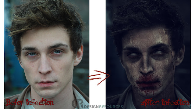 Video Tutorial: Turn a Portrait into a Zombie in Photoshop