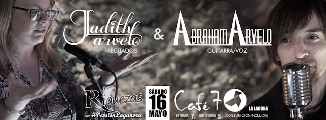 Café 7. Judith & Abraham Arvelo el sábado 16 de mayo a las 21.30h.