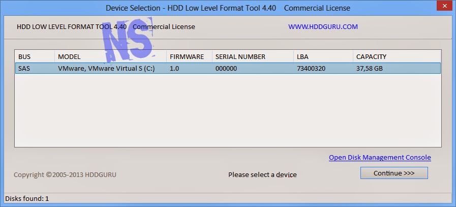 HDD Low Level Format Tool v4.40 Full Serial