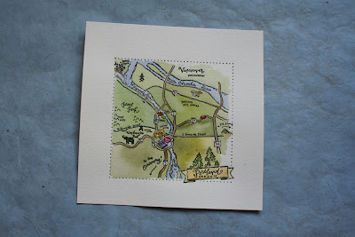 Wedding Invitations Portland Oregon on Twin Ravens Press  From The Mailbox  Gorgeous Watercolor Maps By