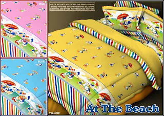 Sprei Anak Renette Motif At The Beach