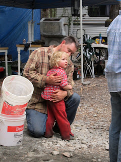 Gold Mine, fall, dad, comforting