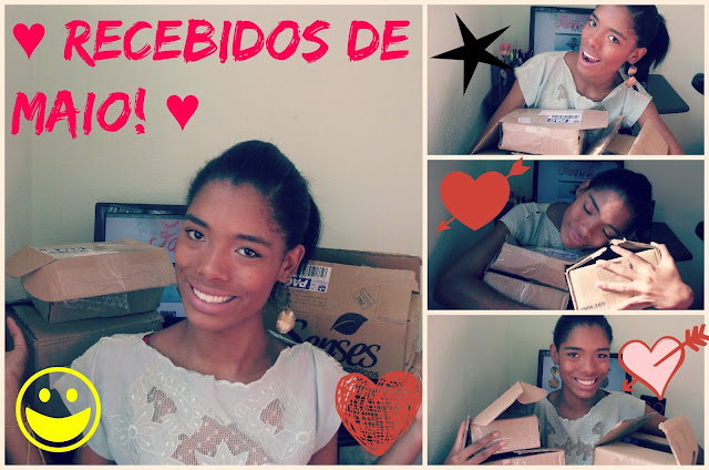 ♥ Recebidos de Maio! ♥