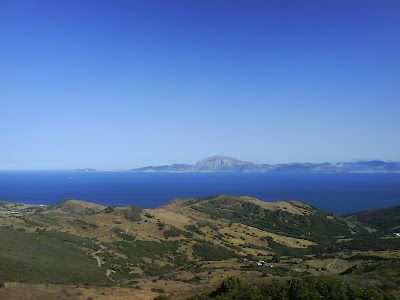 vista de CEUTA y estrecho de Gibraltar