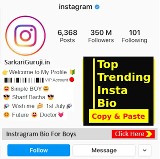 Instagram Bio For Boys 2023 | Attitude & Stylish Bio For Boys