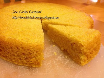 Surprisingly easy cornbread made in your slow cooker!