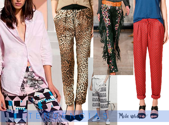 PANTALONES DE MODA PRIMAVERA VERANO 2016