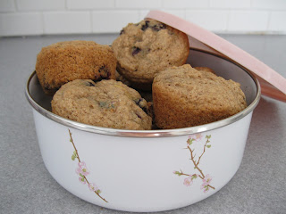 Dairy-Free Whole Wheat Blueberry Muffins