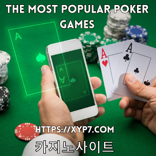 The Most Popular Poker Games