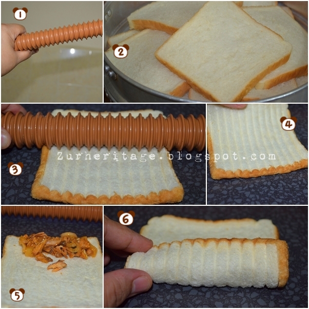 Tutorial:Roti Sardin Gulung Ala Michelin