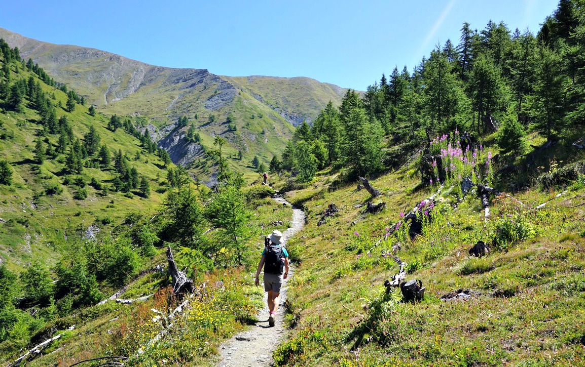 GRP trail to Col Lacroix higher up
