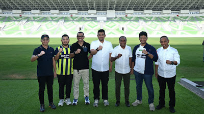 Beri Dukungan ke PSMS, Bobby Nasution Pastikan Stadion Utama Sumut Siap Digunakan