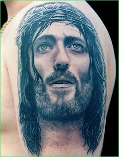 jesus tattoos, tattoos