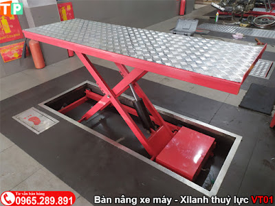 Bàn nâng sửa chữa xe máy Head Honda