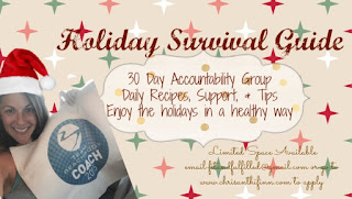 holiday survival, holiday weight loss, 21 day fix, shakeology, accountability group, christmas, new years resolution